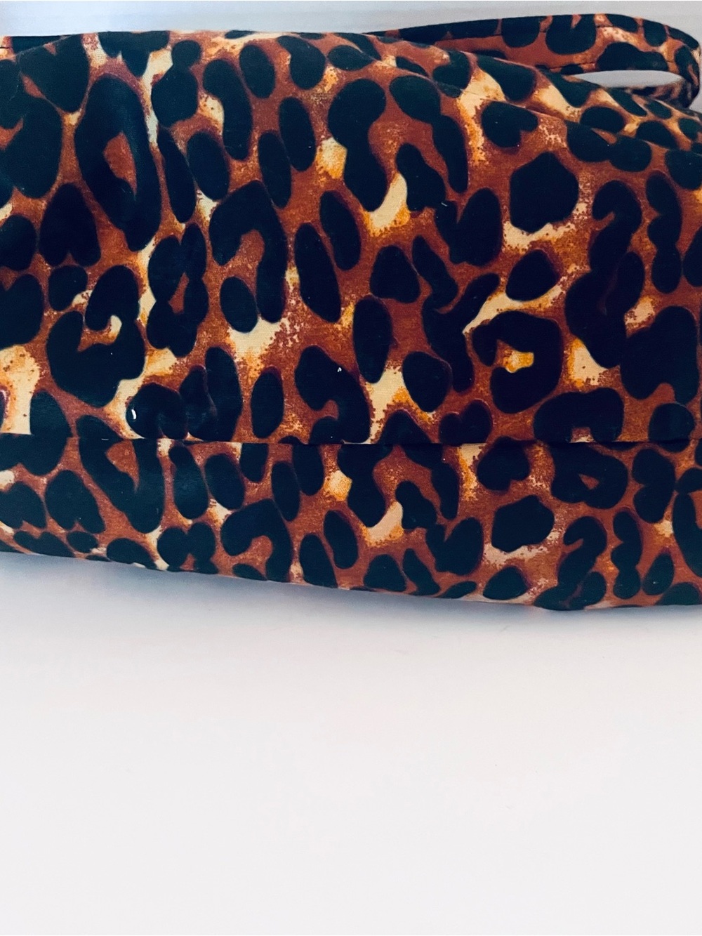 Barabara Leopard Print Tote Bag Handmade in India - Picture 10 of 10